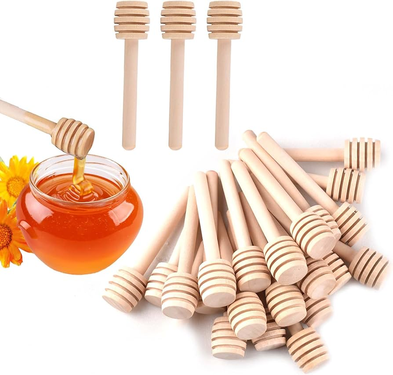 Wooden Honey Dippers