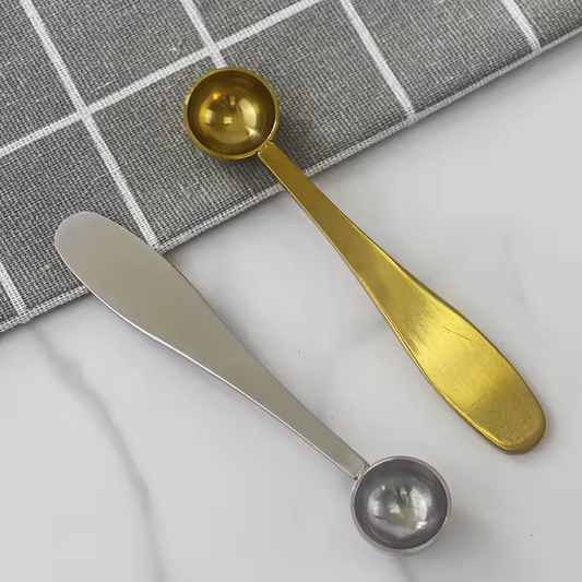 Gold & Stainless Steel Spoons
